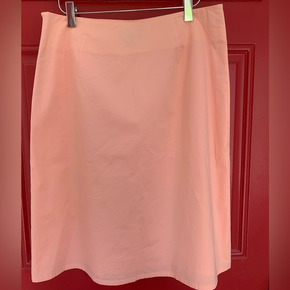 Rafaella knee length (slight A-Line) skirt in pink - Picture 5 of 8